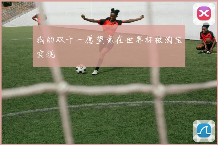 我的双十一愿望竟在世界杯被淘宝实现